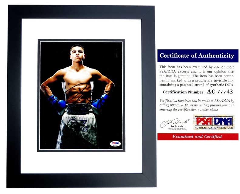 Victor Ortiz Signed - Autographed Boxing Champion 8x10 Photo FRA